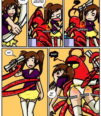 A Date With A Tentacle Monster 4 - Tentacle Multiplicity Porn Comic 012 