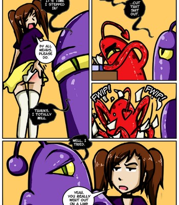 A Date With A Tentacle Monster 4 - Tentacle Multiplicity Porn Comic 013 