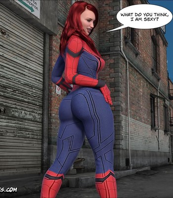 Spider Gwen x Rhino 3 Porn Comic 047 