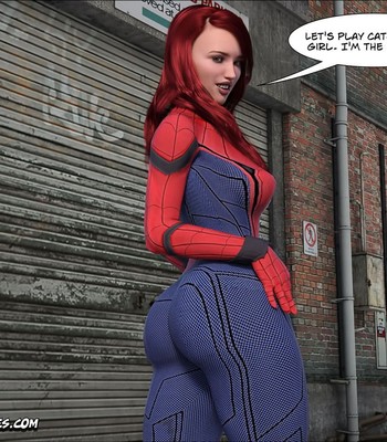 Spider Gwen x Rhino 3 Porn Comic 048 