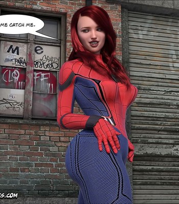 Spider Gwen x Rhino 3 Porn Comic 049 