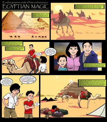Egyptian Magic 1 Porn Comic 002 