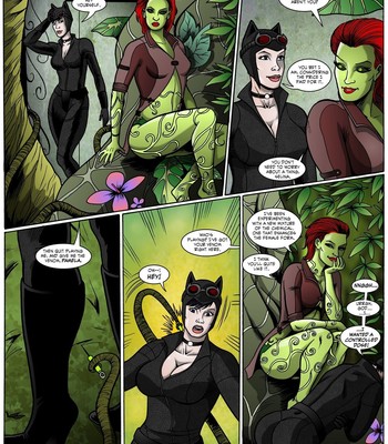 Catwoman Muscle Growth Porn Comic 001 