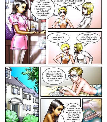 Pantyhose Burglars Porn Comic 003 