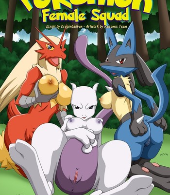 Porn Comics - Pokemon Female Squad Cartoon Comic