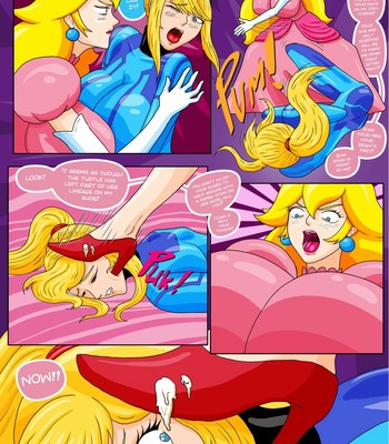 Nintendo Fantasies - Peach X Samus Porn Comic 011 