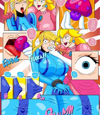 Nintendo Fantasies - Peach X Samus Porn Comic 016 