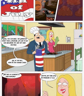 American Dad - Hot Times On The 4th Of July! Porn Comic 004 
