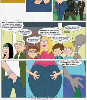American Dad - Hot Times On The 4th Of July! Cartoon Comic