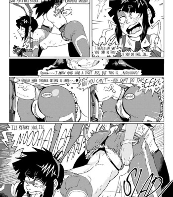 Kyoka Jiro's Rather Harsh Internship Porn Comic 003 