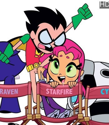 Starfire Goes To Hollywood Porn Comic 001 
