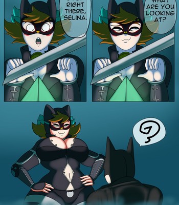Catwoman's Jewel Heist Porn Comic 002 