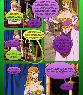 Zelda - A Link In The Ass 1 Porn Comic 002 