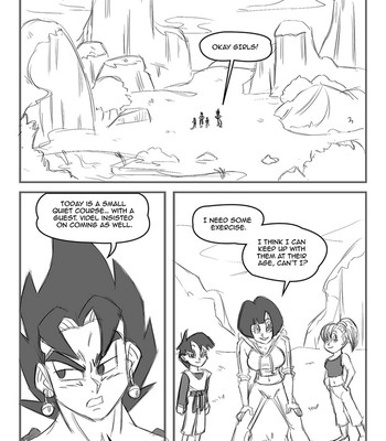 Vegetto's Secret Training Porn Comic 002 