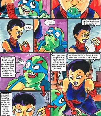 Rise Of The Teenage Mutant Ninja Turtles - Quiet Time Porn Comic 002 