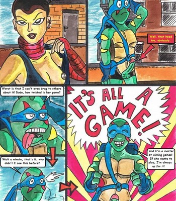 Rise Of The Teenage Mutant Ninja Turtles - Quiet Time Porn Comic 005 