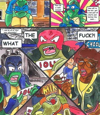 Rise Of The Teenage Mutant Ninja Turtles - Quiet Time Porn Comic 006 