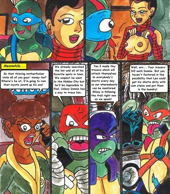 Rise Of The Teenage Mutant Ninja Turtles - Quiet Time Porn Comic 008 