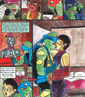 Rise Of The Teenage Mutant Ninja Turtles - Quiet Time Porn Comic 009 