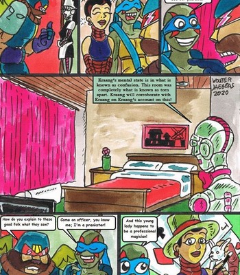 Rise Of The Teenage Mutant Ninja Turtles - Quiet Time Porn Comic 016 