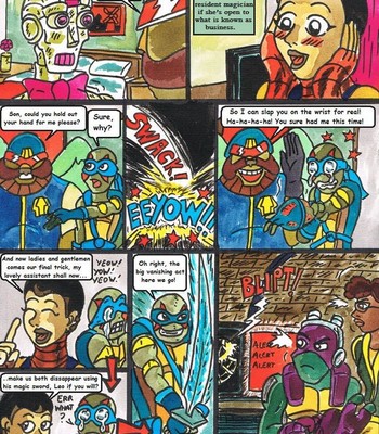 Rise Of The Teenage Mutant Ninja Turtles - Quiet Time Porn Comic 017 