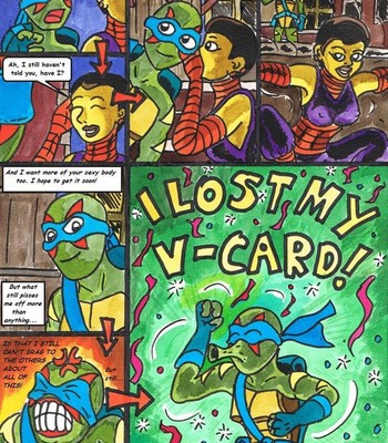 Rise Of The Teenage Mutant Ninja Turtles - Quiet Time Porn Comic 019 