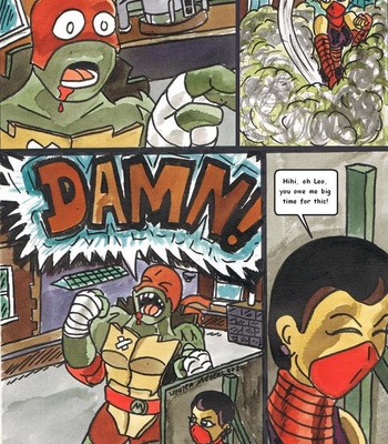 Rise Of The Teenage Mutant Ninja Turtles - Quiet Time Porn Comic 023 