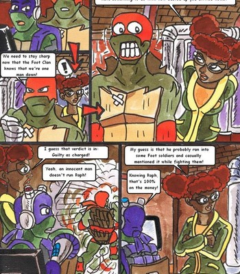 Rise Of The Teenage Mutant Ninja Turtles - Quiet Time Porn Comic 025 