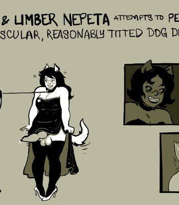Fit & Limber Nepeta Tries To Petplay Domme Porn Comic 002 