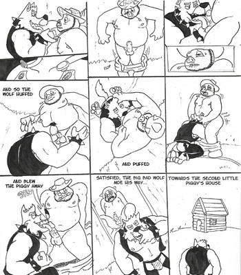The Three Pigs And The Big Bad Wolf Porn Comic 002 