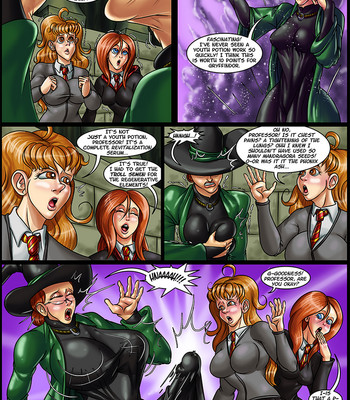 Banana Shortcake 5 - Hermione Granger And The Sorceress Bone Porn Comic 002 