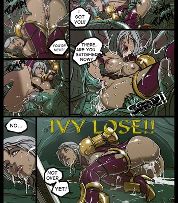 Ivy VS Lizardmen Porn Comic 002 