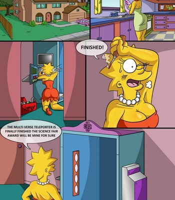The Simpsons - Into the Multiverse 1 Porn Comic 002 