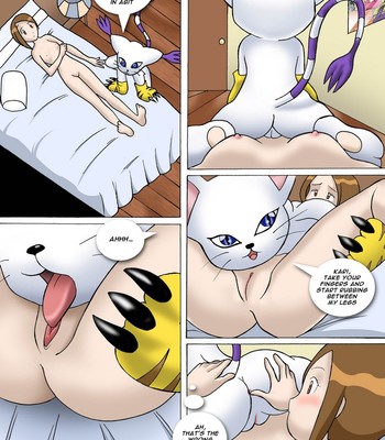 Gatomon's Playtime Porn Comic 005 
