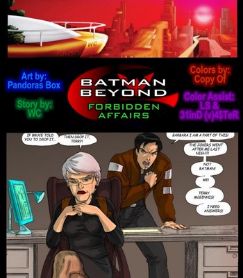 Batman Beyond - Forbidden Affairs 1 Porn Comic 003 