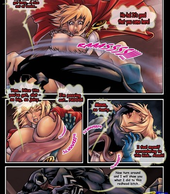 Power Girl vs Venom Porn Comic 009 