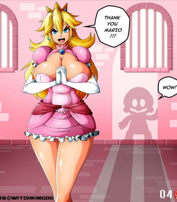 Princess Peach - Thanks Mario Porn Comic 005 