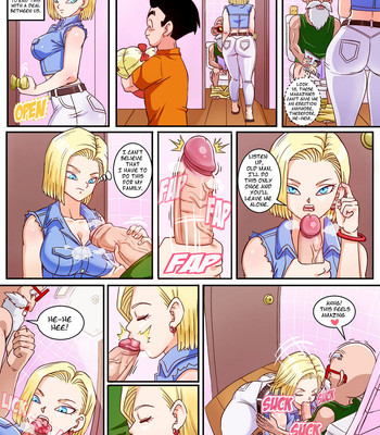 Android 18 x Master Roshi Porn Comic 003 