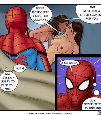 Spider-Man - Cumming Home Porn Comic 012 