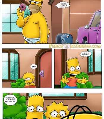 350px x 400px - The Simpsons - Homer's Nightmare Cartoon Porn Comic - HD Porn Comix