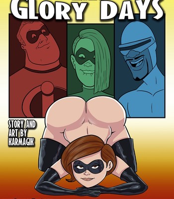 Porn Comics - Elastigirl In Glory Days Cartoon Porn Comic