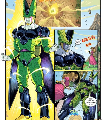 Perfect Cell Appears! And Lunch Too! Porn Comic 002 