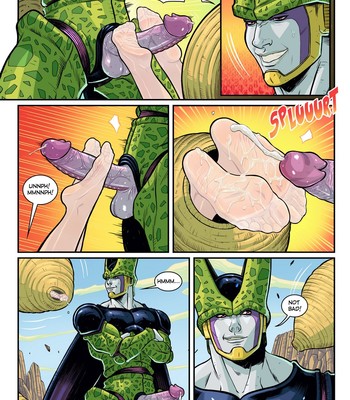 Perfect Cell Appears! And Lunch Too! Porn Comic 004 