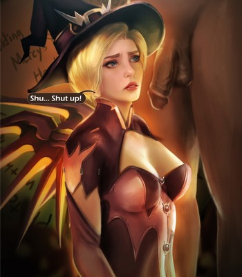 Halloween Party With Mercy Porn Comic 006 