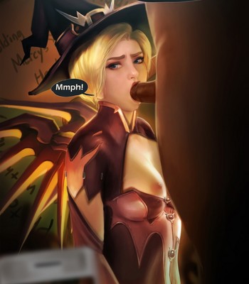 Halloween Party With Mercy Porn Comic 011 