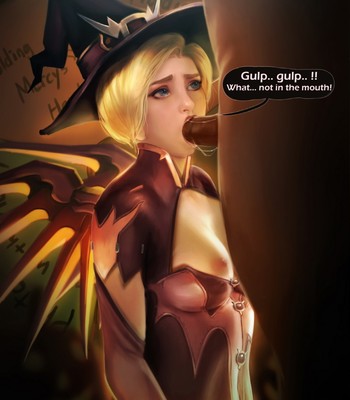 Halloween Party With Mercy Porn Comic 012 