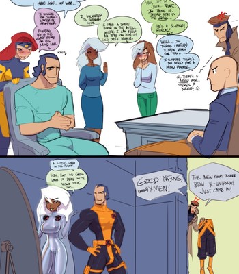 Rated X-Men Cartoon Comic