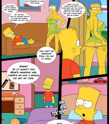 The Simpsons 4 - An Unexpected Visit Porn Comic 006 