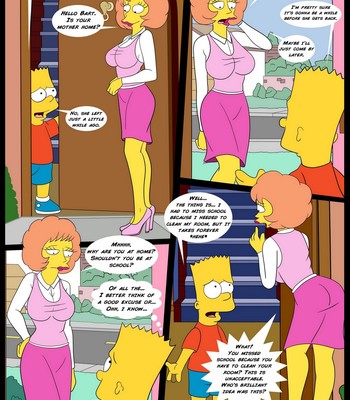 The Simpsons 4 - An Unexpected Visit Porn Comic 007 