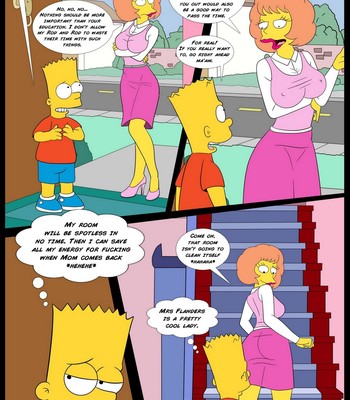 The Simpsons 4 - An Unexpected Visit Porn Comic 008 